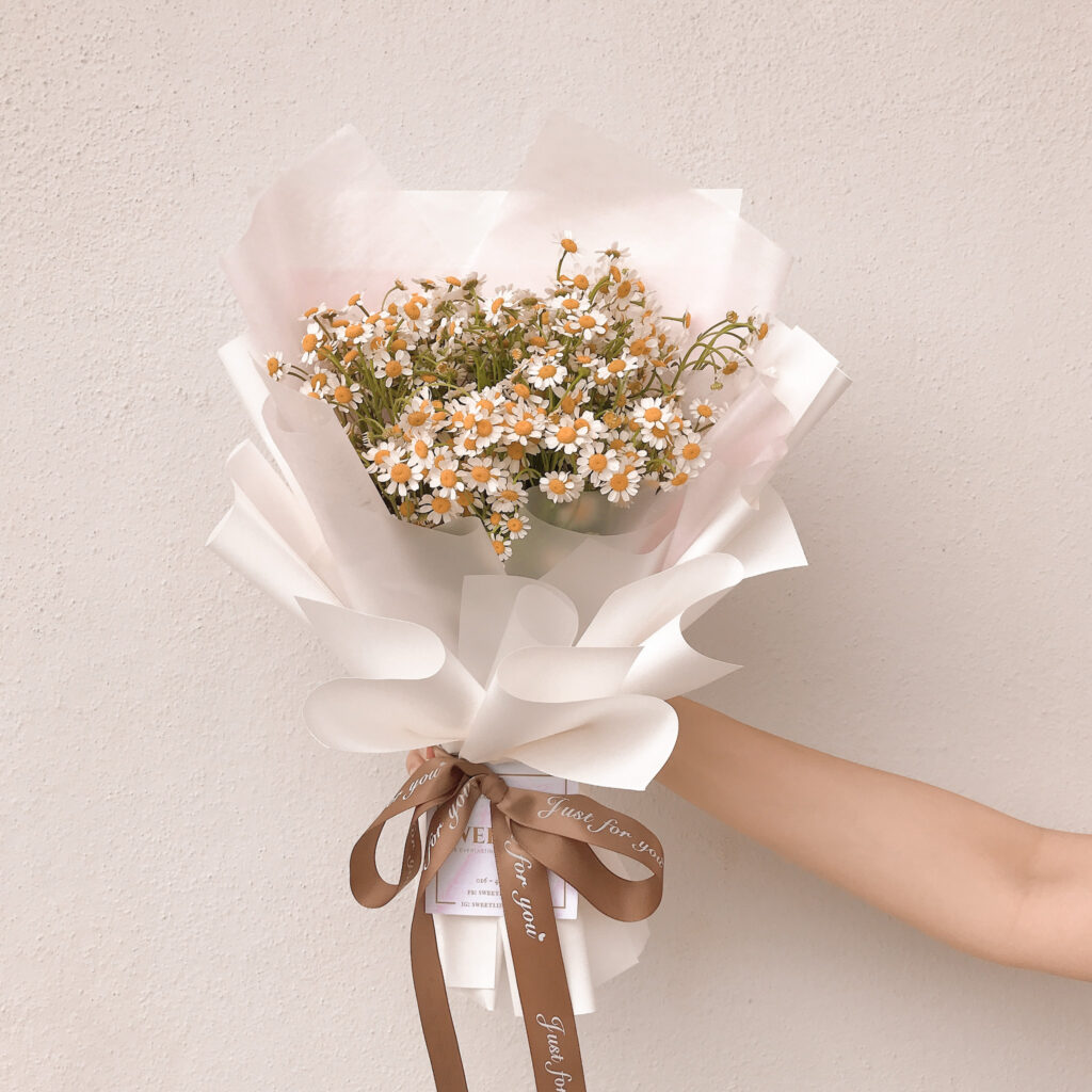 chamomile bouquet - florist penang - penang florist - florist in penang - flower delivery penang - bouquet delivery penang - Chamomile Bouquet - SweetLife & Co. florist penang