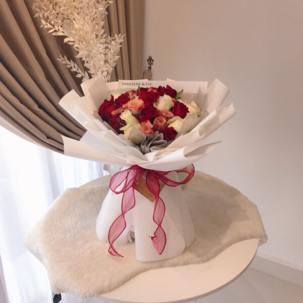 GABRIELA Cappuccino Roses Bouquet by SweetLife & Co Florist Penang