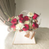 ROSALIE Flower Bag Bouquet - SweetLife & Co Florist Penang. Flower delivery Penang.