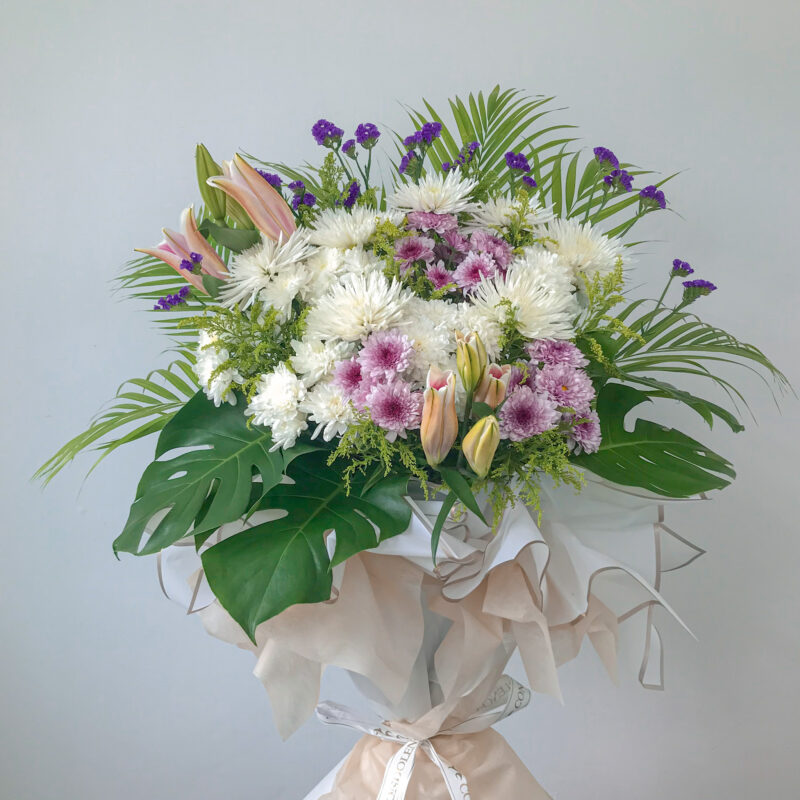 PEACE Condolence Flower Stand