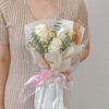 Snow White Roses Bouquet by SweetLife & Co Penang Florist