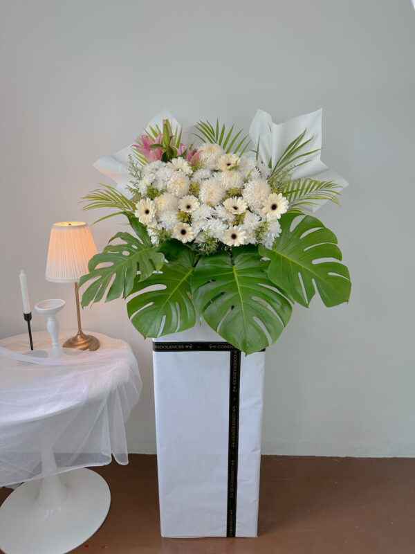 PARADISE Condolence Flower Stand by SweetLife & Co Penang Florist