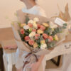 MALONE Cappuccino Roses Mixed Bouquet by SweetLife & Co Florist Penang