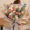 MALONE Cappuccino Roses Mixed Bouquet by SweetLife & Co Florist Penang