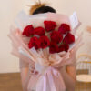 SHINY LOVE Red Roses Bouquet by SweetLife & Co Florist Penang