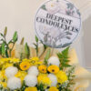 RESPECT Condolence Flower Stand by SweetLife & Co Florist Penang