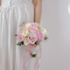 MERIS Pink and White Roses Bridal Bouquet by SweetLife & Co Florist Penang