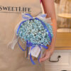 MAX Tiffany Blue Baby Breath Flower Box by SweetLife & Co Florist Penang