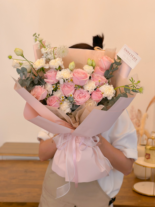 TARA Mixed Flower Bouquet - Penang Florist | SweetLife & Co