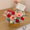 NORINA Gerbera and Roses Mixed Flower Basket by SweetLife & Co Florist Penang