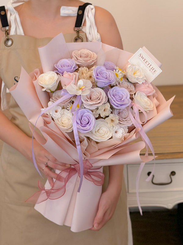 DEVIOR Soap Flower Bouquet by SweetLife & Co. Florist Penang